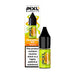 PIXL Nic salts Pineapple Ice e-liquid bottle with packaging on a gradient background