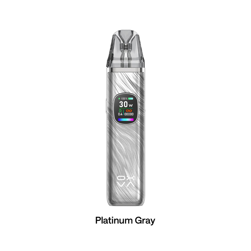 OXVA Xlim Pro 2 Vape Kit Platinum Grey Front