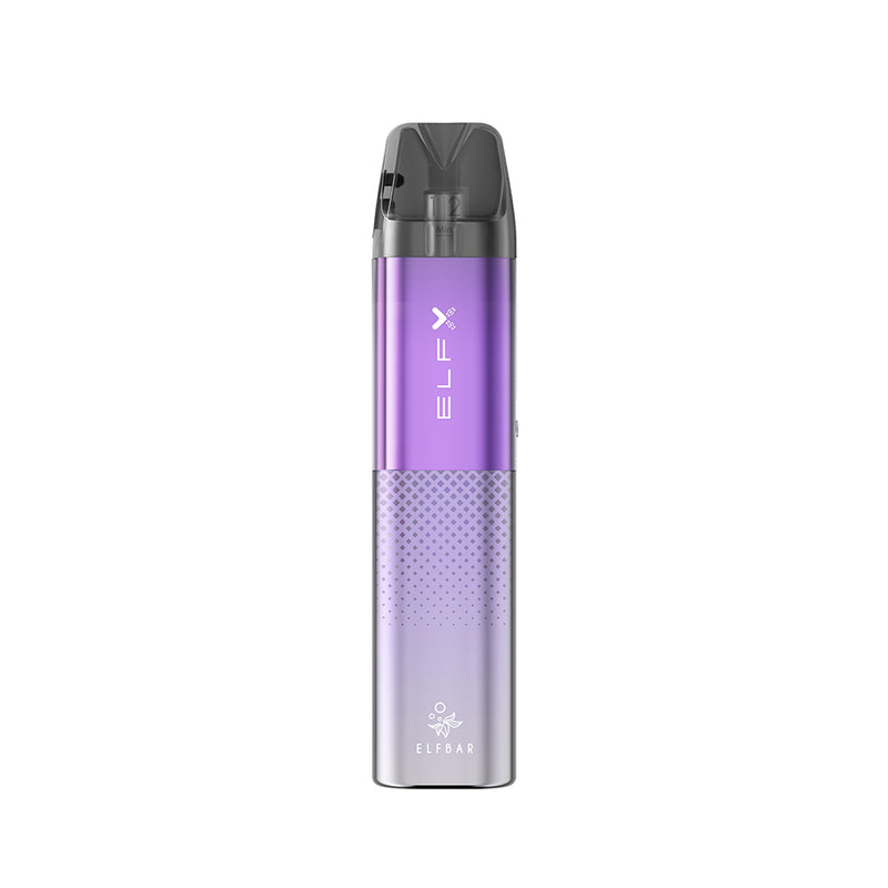 elfbar purple elfx vape kit