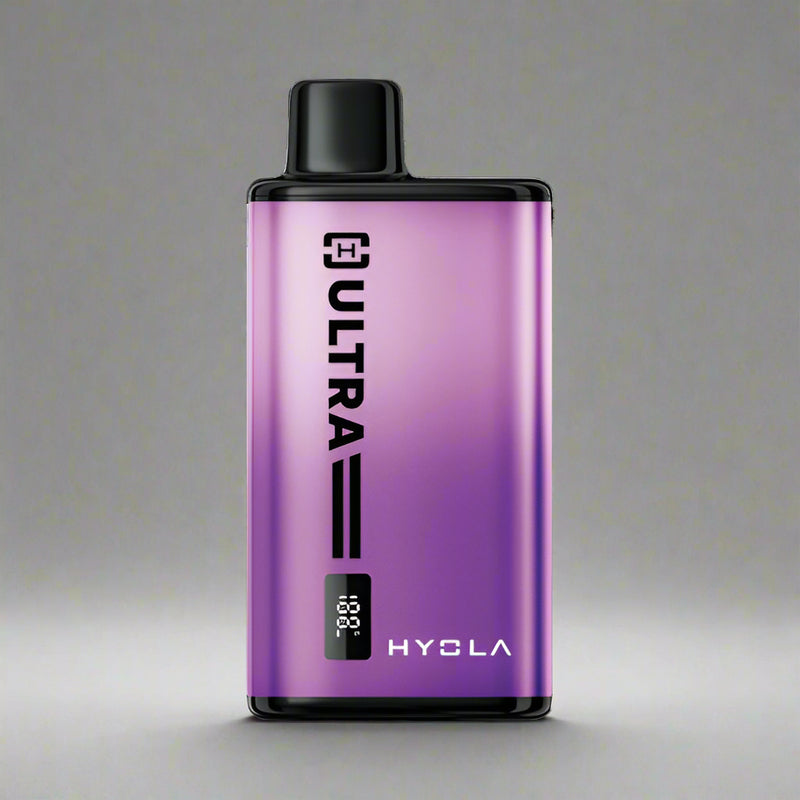 Purple vape device with 'HYOLA' branding on a white background Purple Edition