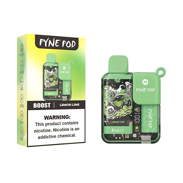 Pyne Pod Zero Nic Lemon Lime Disposable Vape