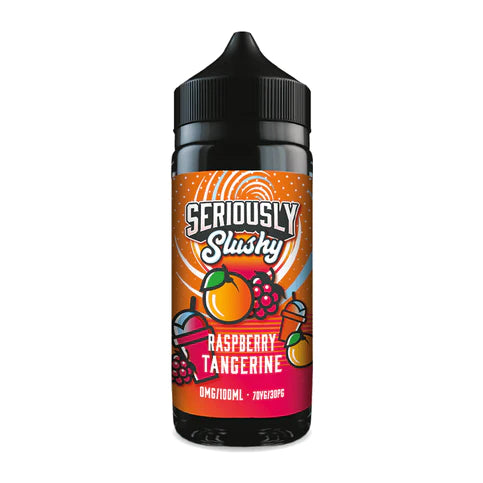 Raspberry Tangerine Seriously Slushy 100ml by doozy Vape