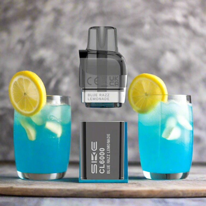 SKE Cl6000 Blue Razz Lemonade Prefilled pod