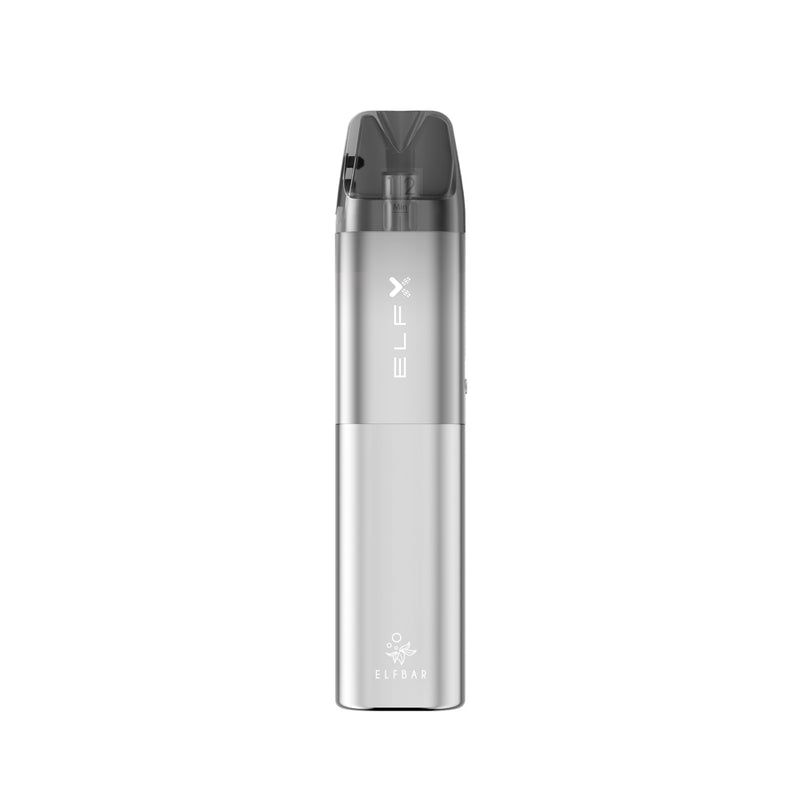 silver elfx elfbar vape kit