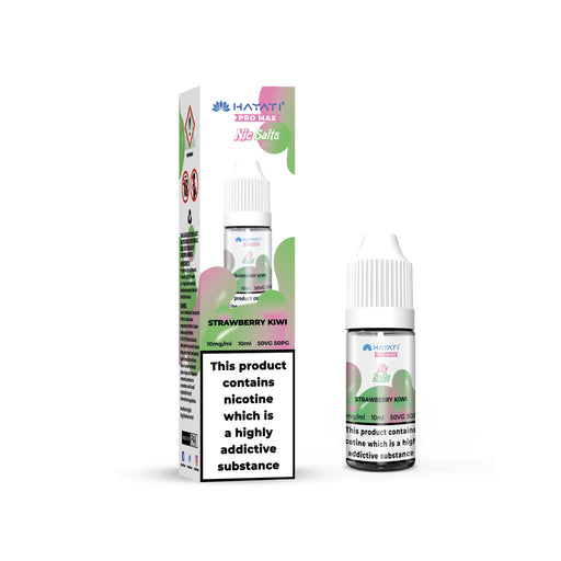 HAYATI Strawberry Kiwi vape juice packaging on a white background