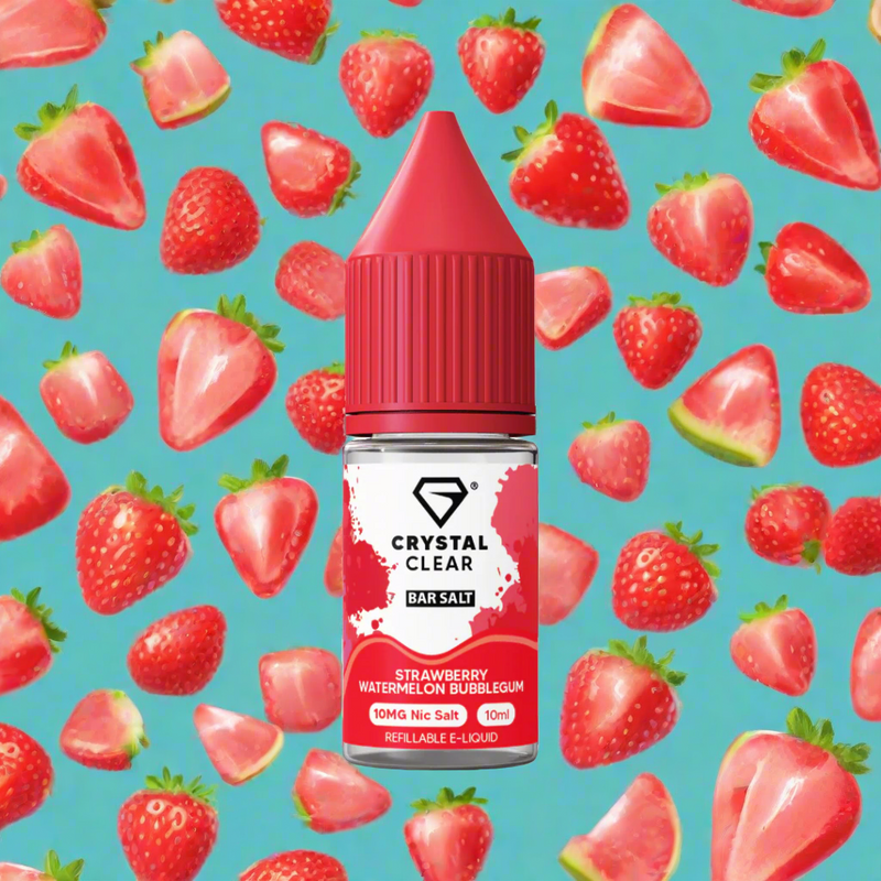 Strawberry Watermelon Bubblegum Crystal Clear Vape Juice