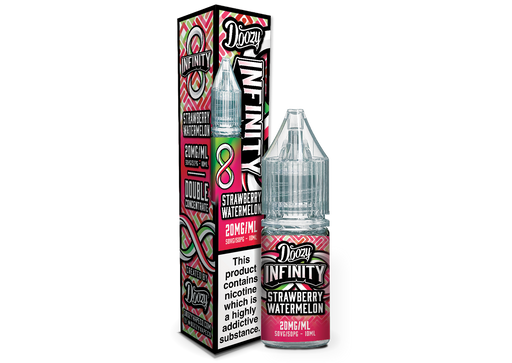 Strawberry Watermelon Nic Salt bottle – fruity Doozy vape juice with strawberry and watermelon flavour
