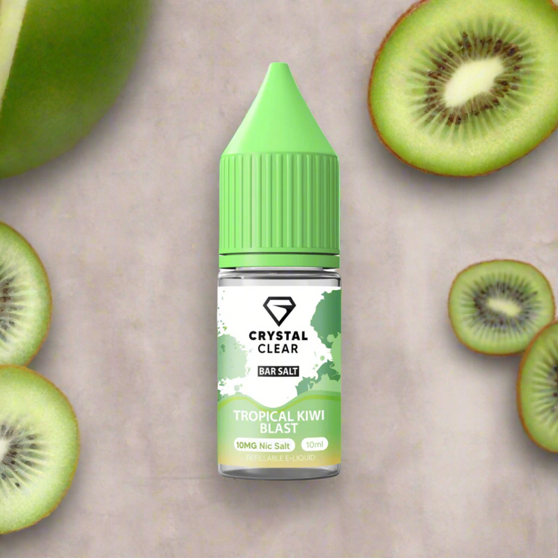 Tropical Kiwi Blast Crystal Clear Vape Juice