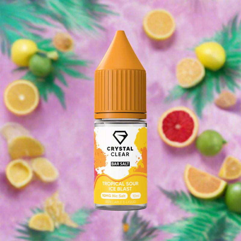 Tropical Sour ice Blast Crystal Clear Vape Juice
