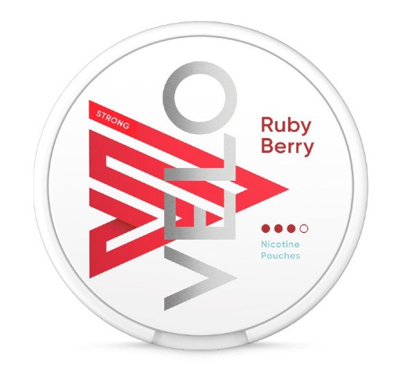 Ruby Berry Velo 10mg Nicotine Pouches