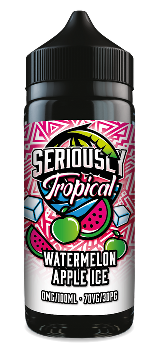 Watermelon Apple Ice Seriously Tropical 100ml Short Fill Vape Juice