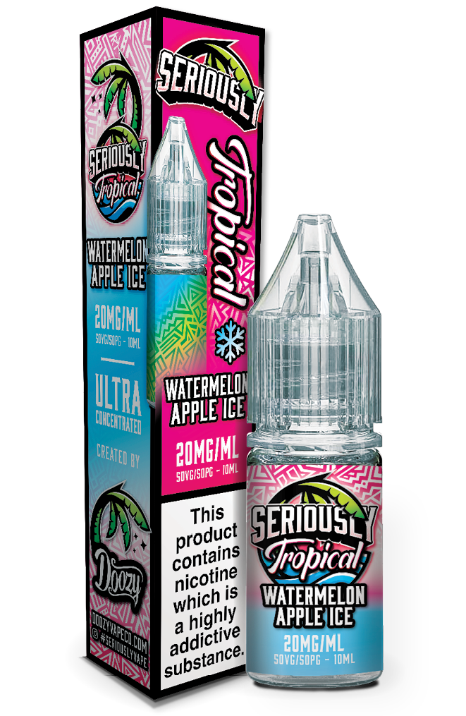 Watermelon Apple Ice Seriously Tropical Nic Salt