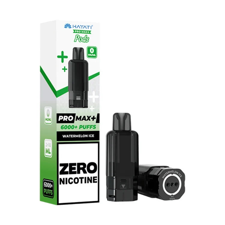 Watermelon Ice Hayati Pro Max Plus 6000 Prefilled Pod Zero Nicotine