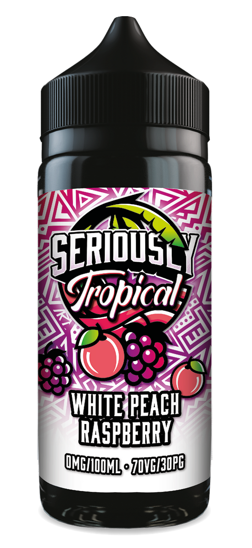 Seriously Tropical Short Fill 100ml White Peach Raspberry