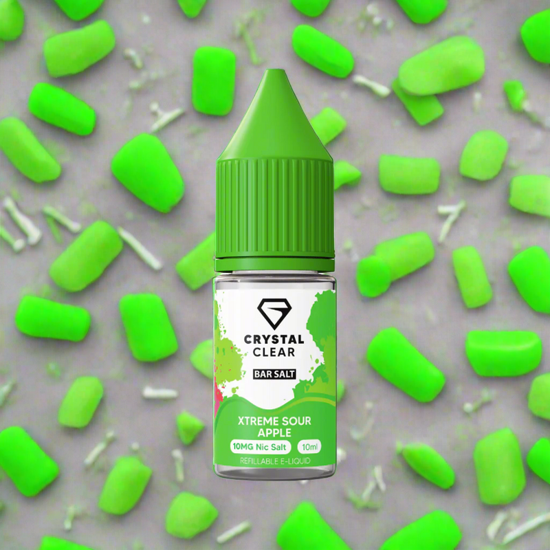 Xtreme Sour Apple Crystal Clear Vape Juice