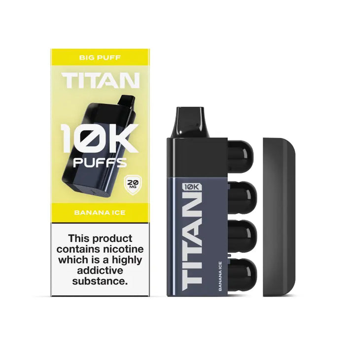Banana Ice Titan 10K Disposable Vape
