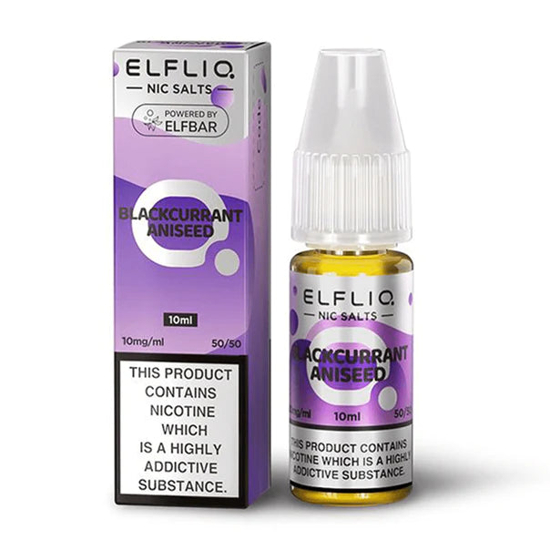Elfliq Nic Salts - Blackcurrant Aniseed