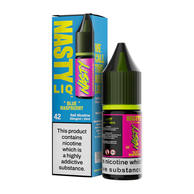 Nastyliq Blue Rspberry Nic Salt by Nasty Juice