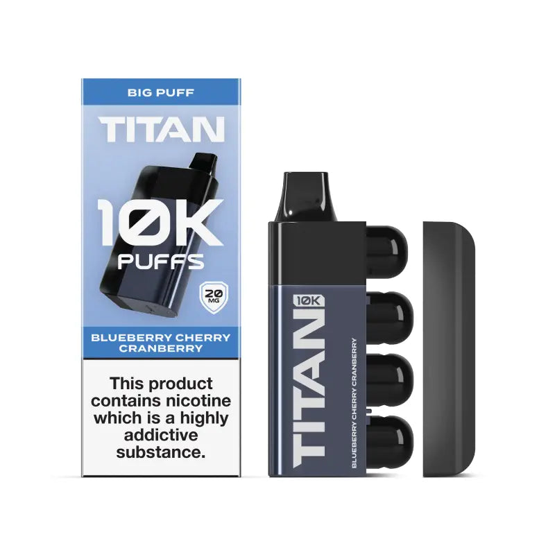 Blueberry Cherry Cranberry Titan 10K Disposable Vape