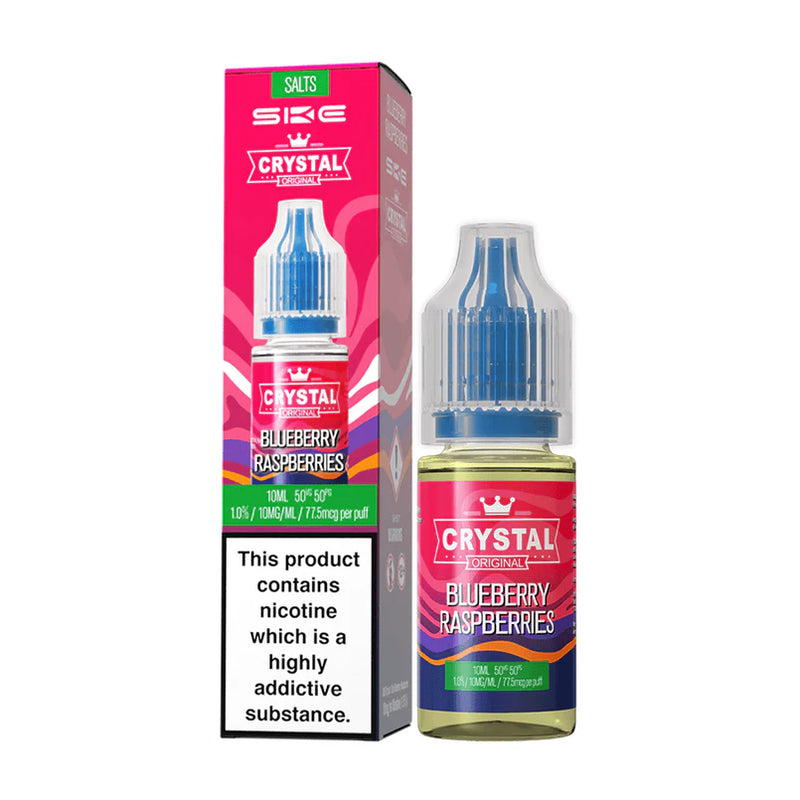 SKE Crystal Nic Salt Blueberry Raspberries 10ml Vape Liquid