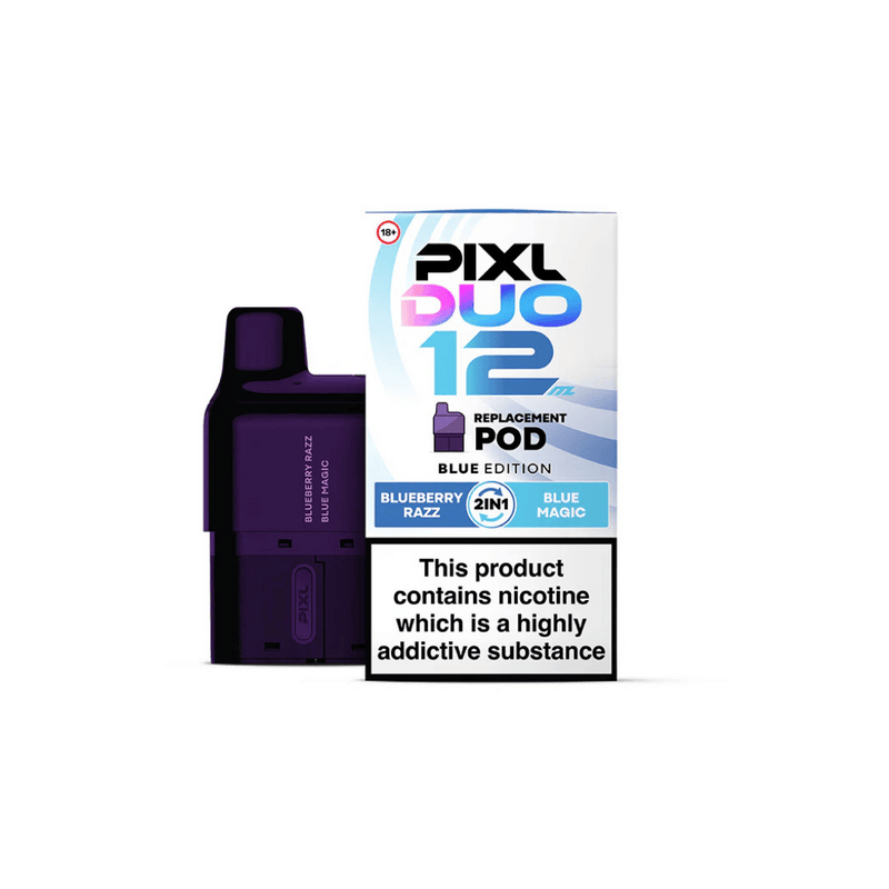 Pixl Duo blue edition Prefilled Pod Blueberry Razz x Blue Magic