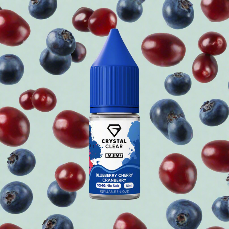 blueberry cherry cranberry crystal clear vape juice