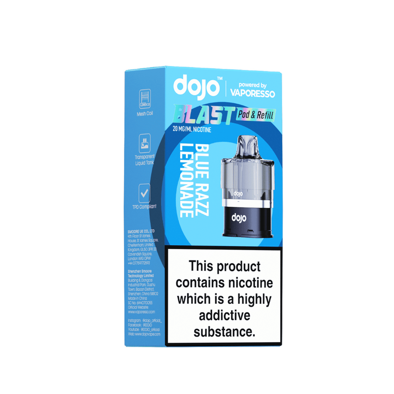 Blue Razz Lemonade Dojo Blast 6000 Prefilled Pod