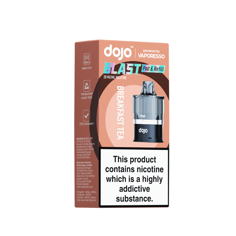 Dojo Blast 6000 Prefilled Pod Breakfast Tea