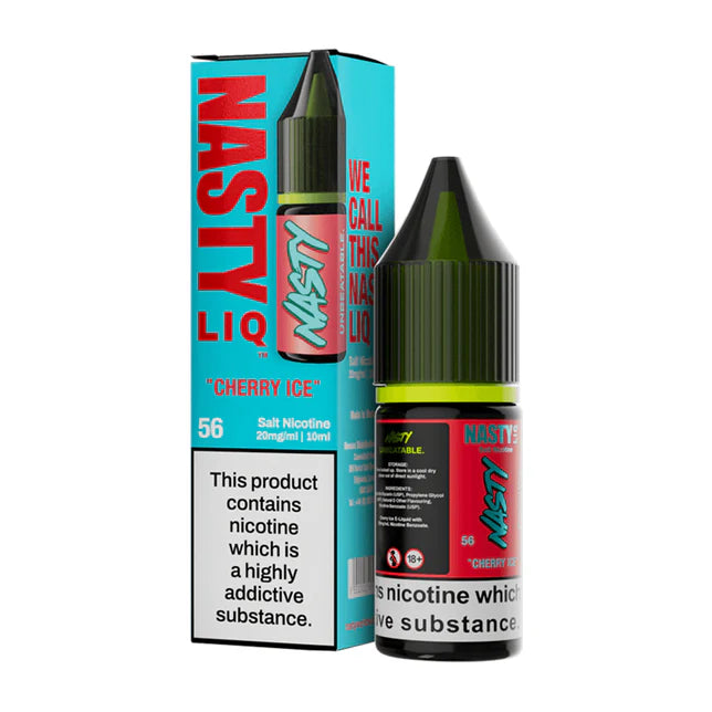 Nastyliq Cherry Ice Nic Salt Liquid 