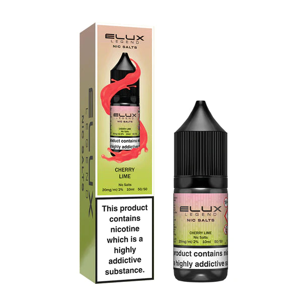 Elux Legend Cherry Lime Nic Salt Vape Juice 