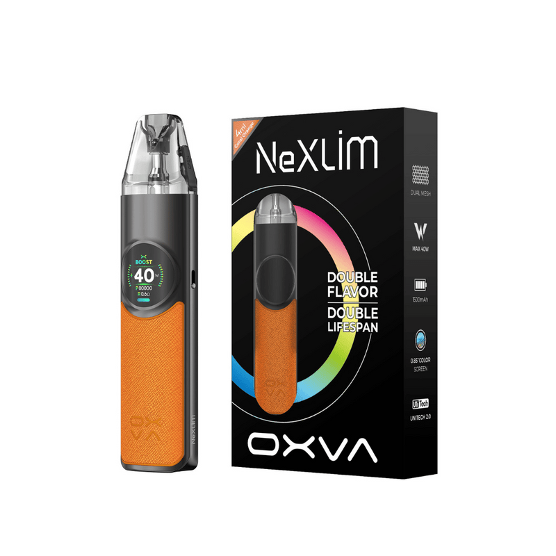 Oxva Nexlim Vape Kit Coral Orange