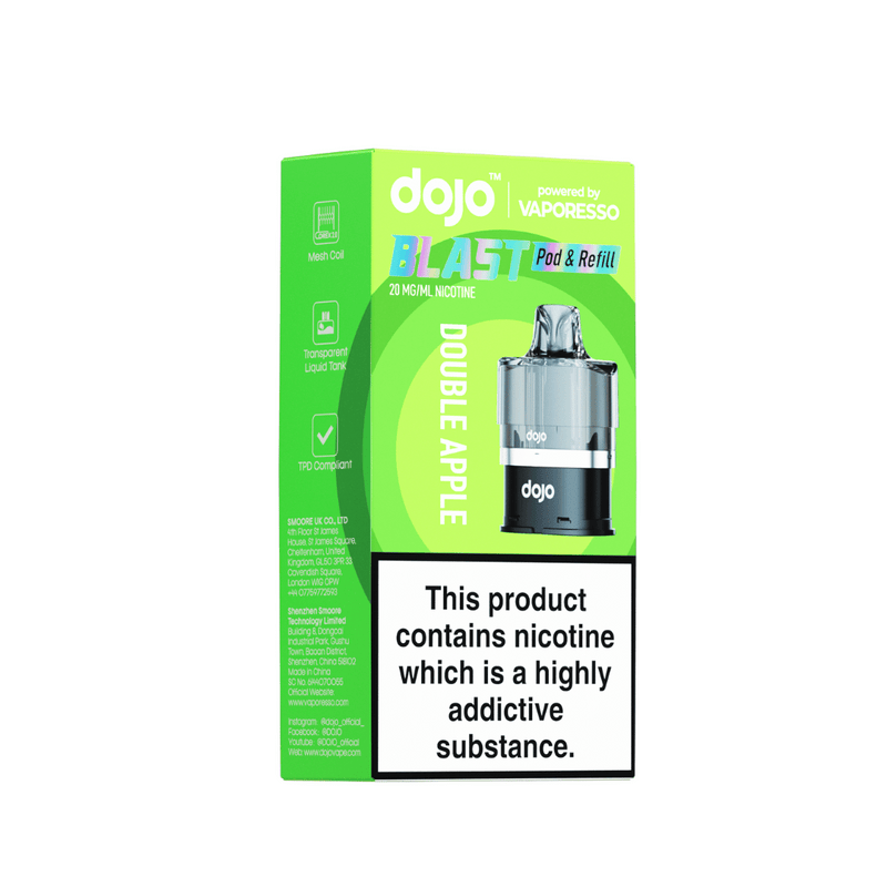 Double Apple Dojo Blast 6000 Prefilled Pod