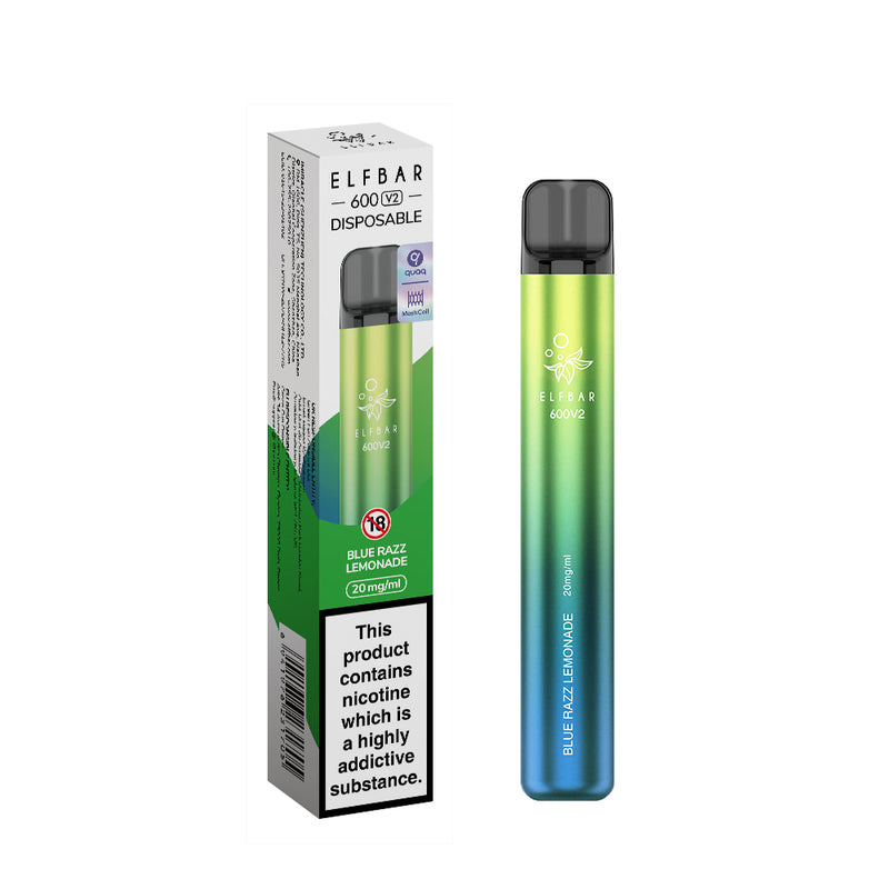 Elfbar 600V2 Disposable Vape Blue Razz Lemonade