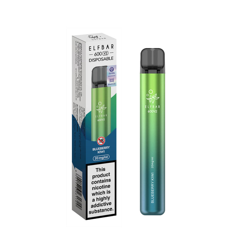 Elfbar 600V2 Disposable Vape Blueberry Kiwi