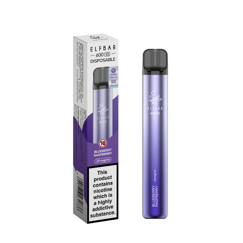 Elfbar 600V2 Disposable Vape Blueberry Raspberry