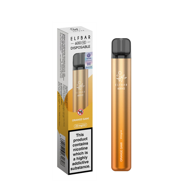 Elfbar 600V2 Disposable Vape Orange Gami