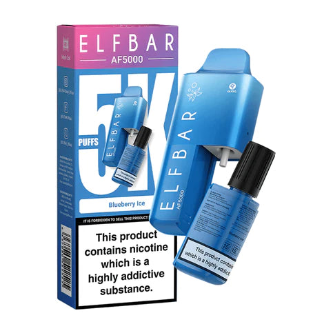 Elfbar AF5000 Blueberry Ice Disposable Vape