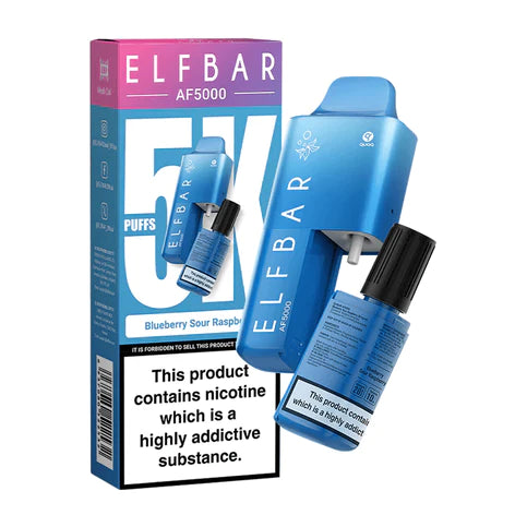 Elfbar AF5000 Blueberry Sour Raspberry Disposable Vape