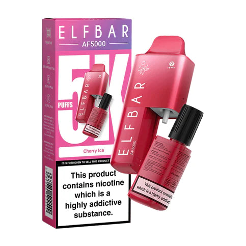 Elfbar AF5000 Cherry Ice Disposable Vape