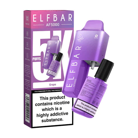 Elfbar AF5000 Grape Disposable Vape