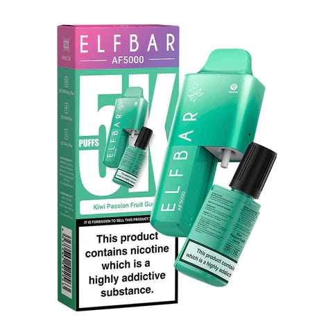 Elfbar AF5000 Kiwi Passion Guava Disposable Vape