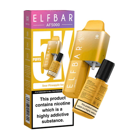 Elfbar AF5000 Sour Pineapple Ice Disposable Vape
