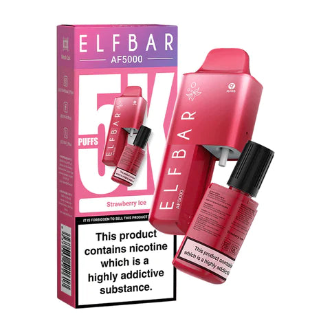 Elfbar AF5000 Strawberry Ice Disposable Vape