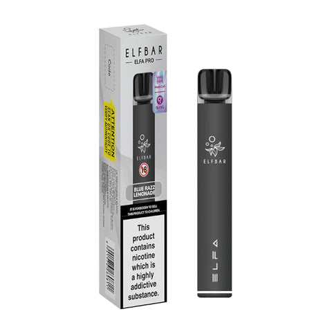 Elf Bar ELFA Pro Pod Black Kit - Blue Razz Lemonade 