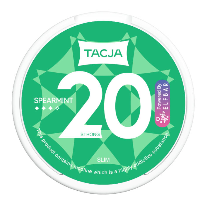 elf bar tacja spearmint 20mg snus