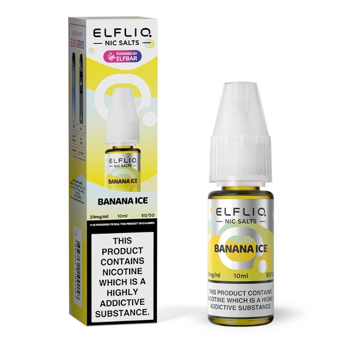 Banana Ice Elfliq Nic Salt