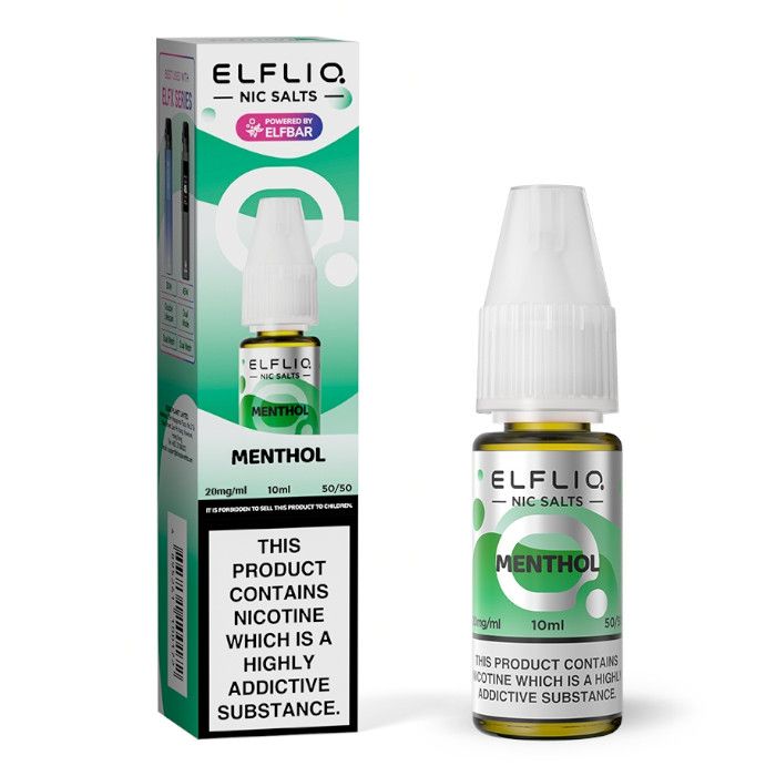 Menthol Elfliq Nic Salt Vape Liquid