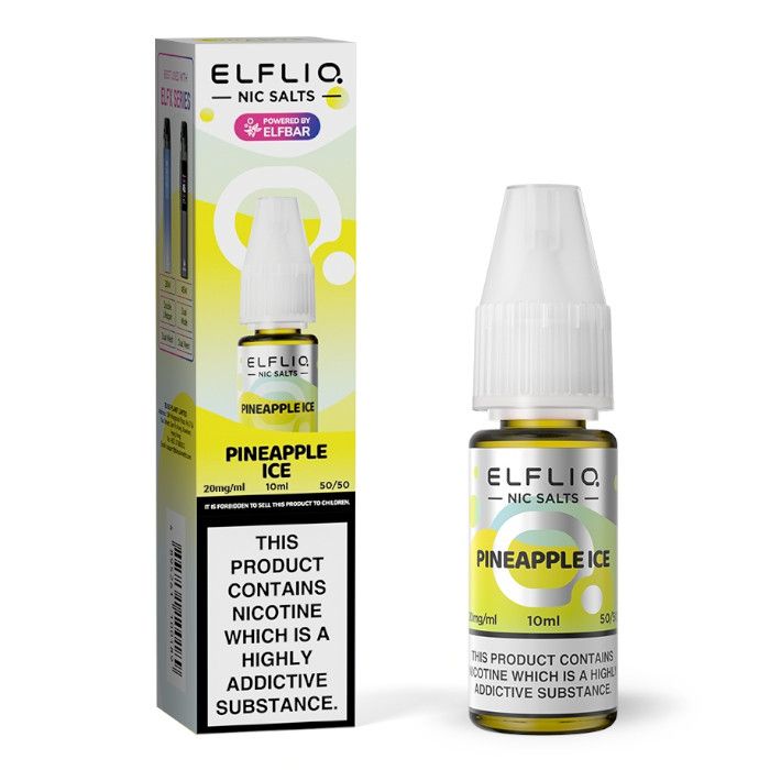 Pineapple Ice Elfliq Nic Salt Vape Liquid