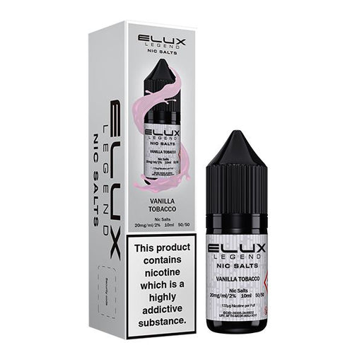 Elux Legend Vanilla Tobacco Nic Salt E-Liquid