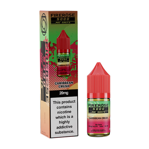 caribbean vape juice Caribbean Crush Firerose Nic Salt E-Liquid